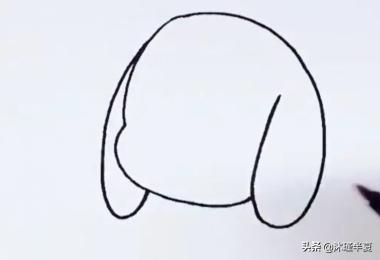 小狗怎么画图片_小狗怎么画简单又可爱图片大全步骤